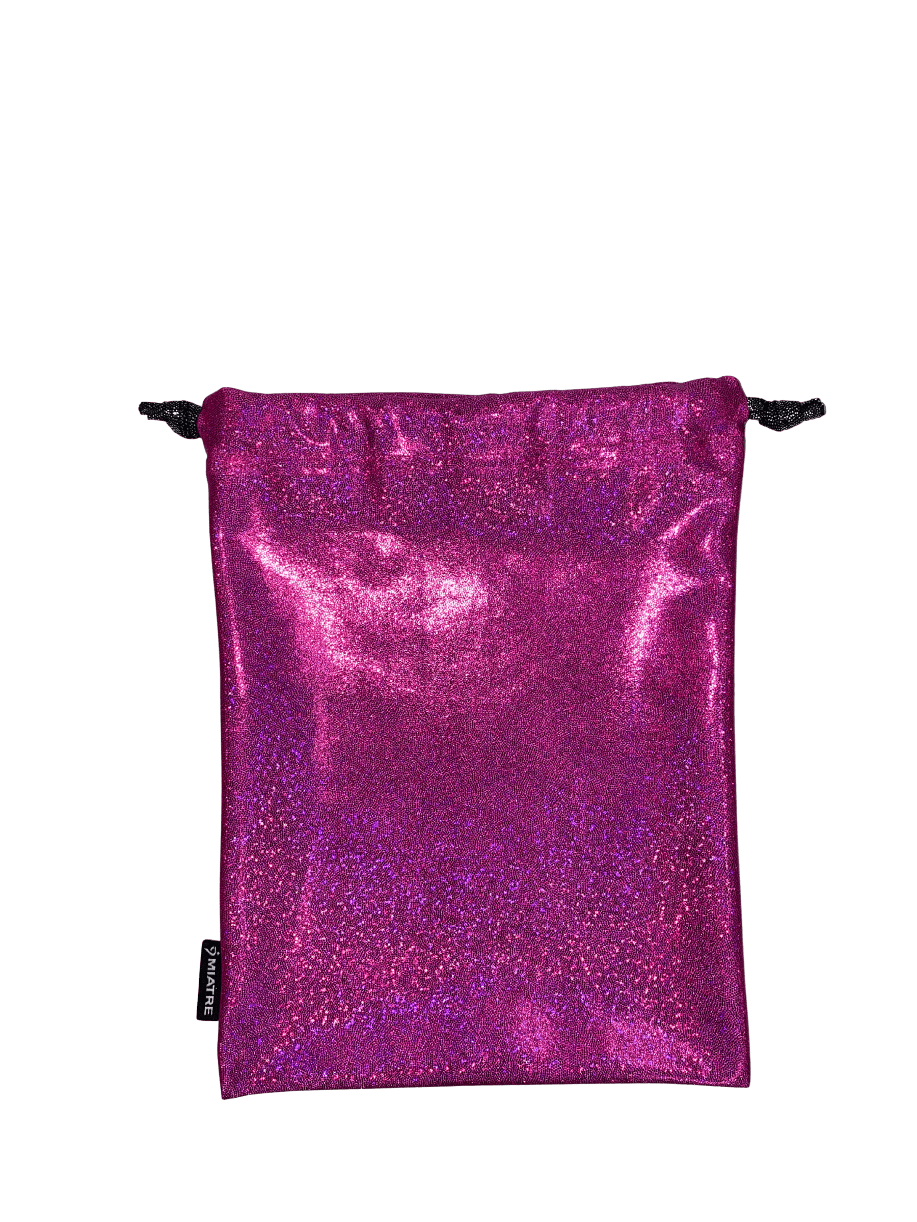 Glitterpussukka nyöreillä, 2 kokoa - Miatre - Pinkki - Pieni 12*14
