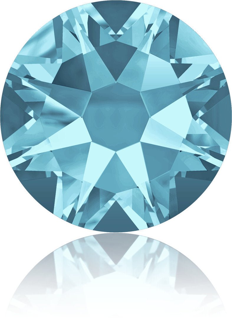 Swarovski liimattava strassi SS16 Värillinen - Miatre - aqua_marine