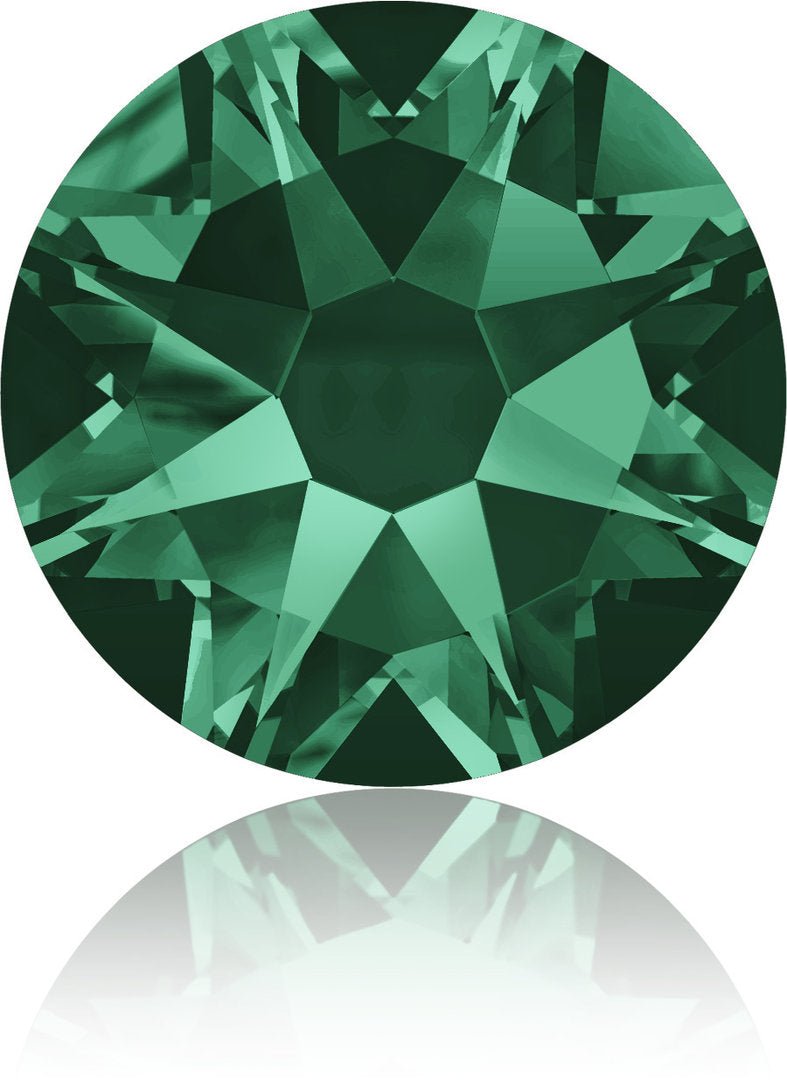 Swarovski liimattava strassi SS16 Värillinen - Miatre - emerald