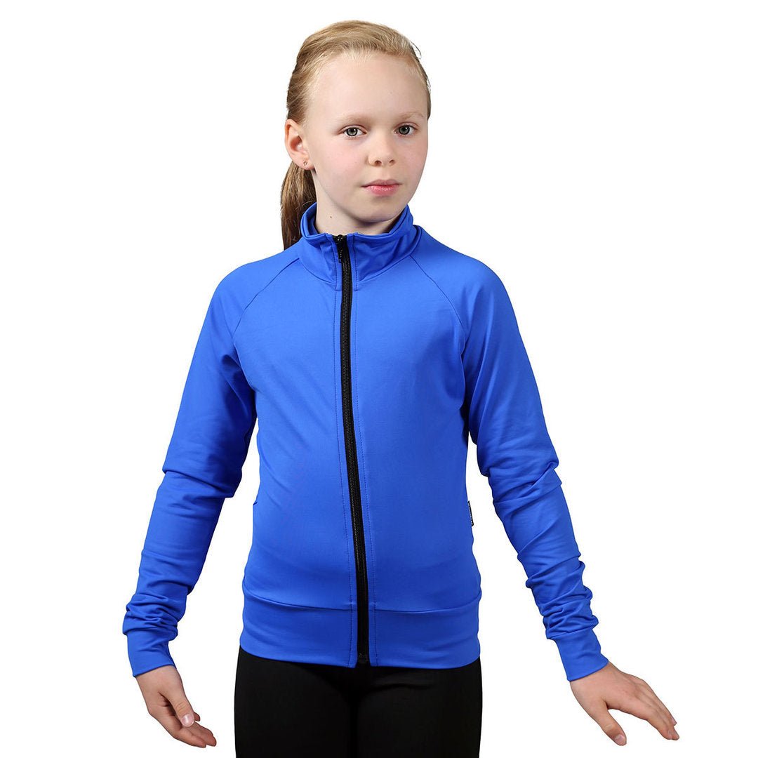 Takki Shine Jacket lasten, thermolycra - Miatre - 110 - sähkön_sininen