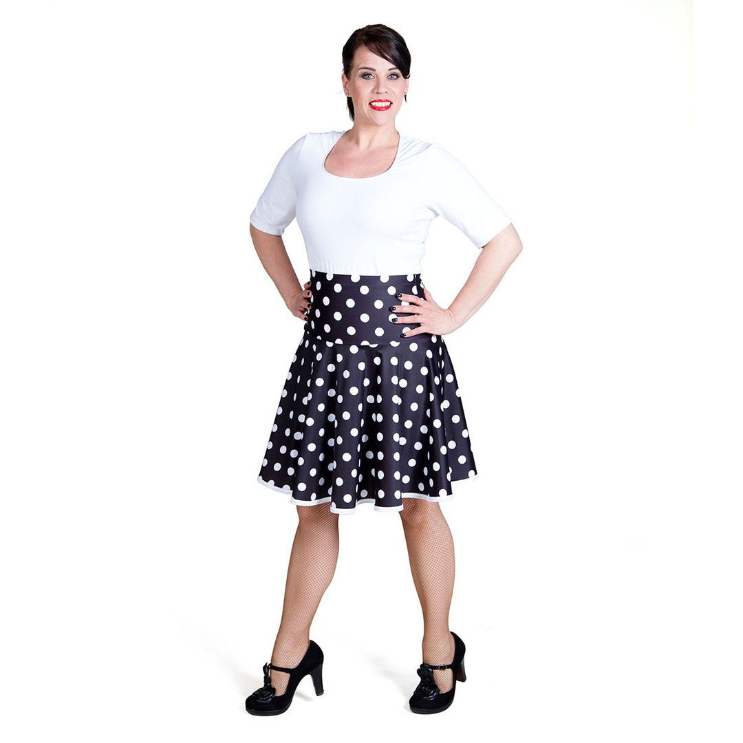 Tanssihame Swing, Polka - Miatre - XS - musta