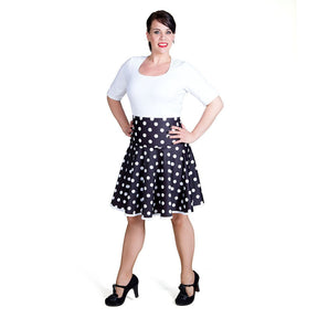 Tanssihame Swing, Polka - Miatre - XS - musta