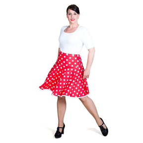 Tanssihame Swing, Polka - Miatre - XS - punainen